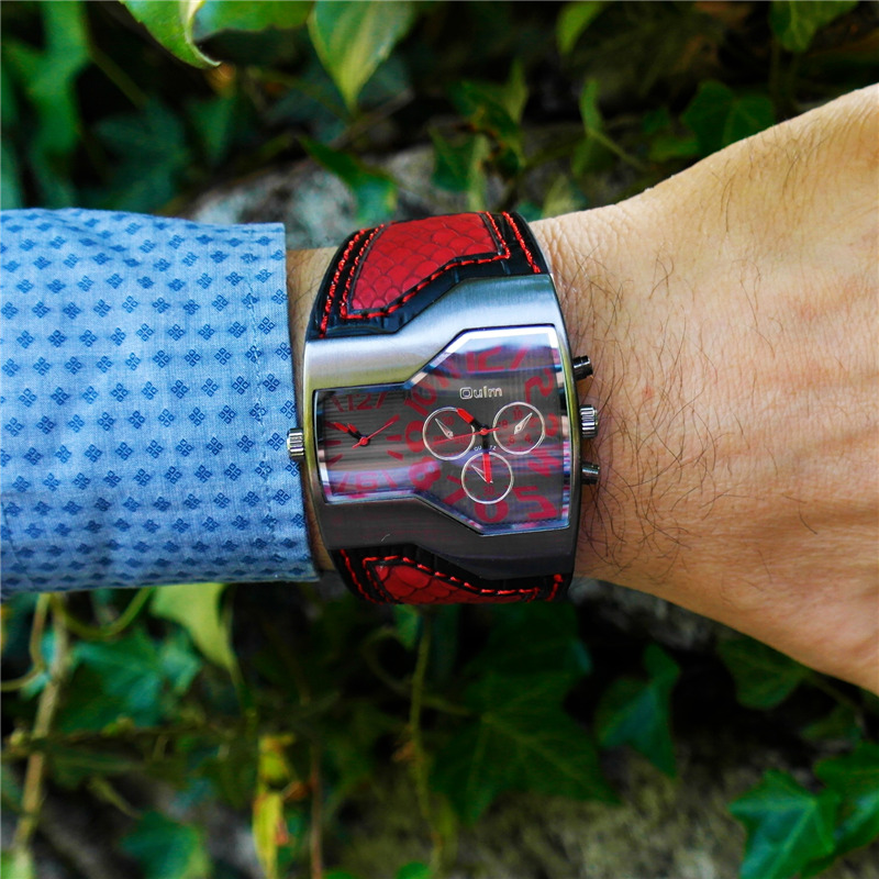 Luxury Watch Zone - Oulm HP1220 Quarzuhr Männlichen Outdoor Sport