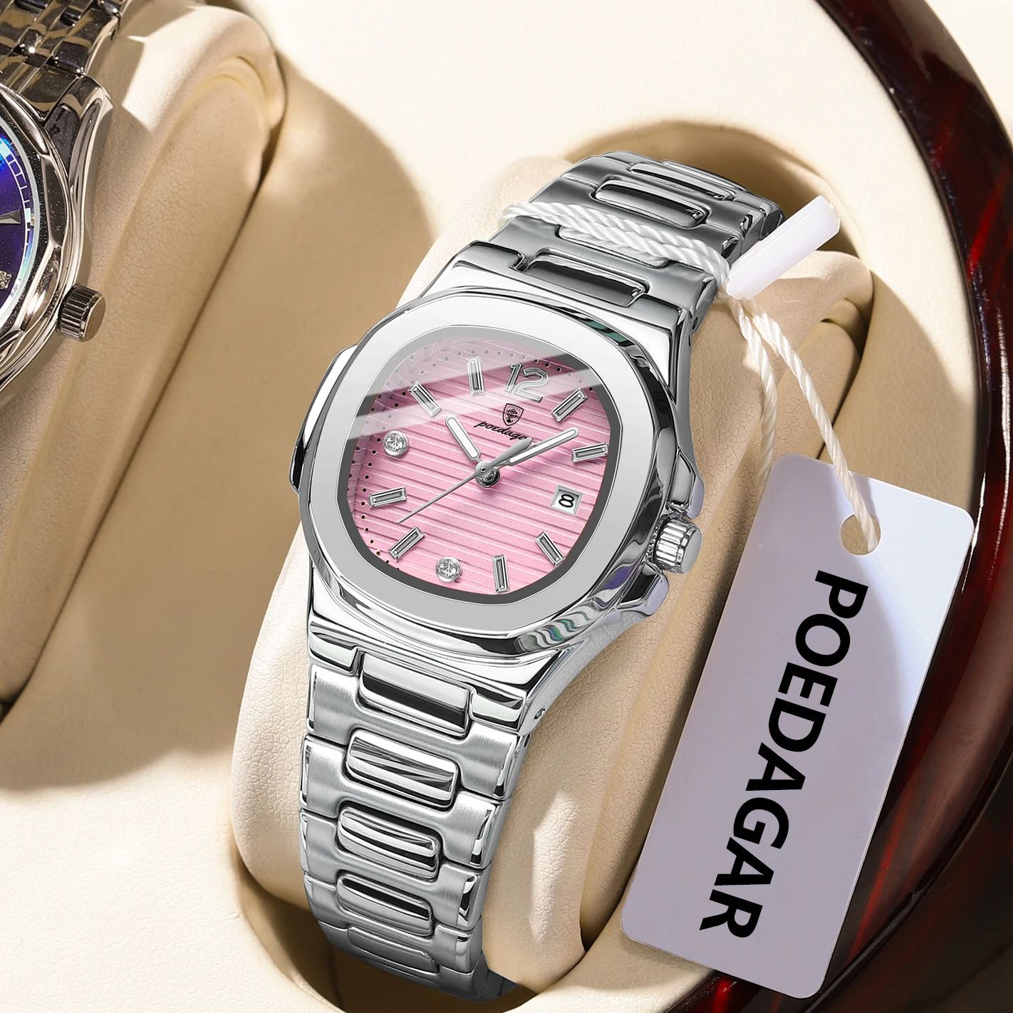 Lux Watch - POEDAGAR Platz Mode Frau Armbanduhr Leuchtende