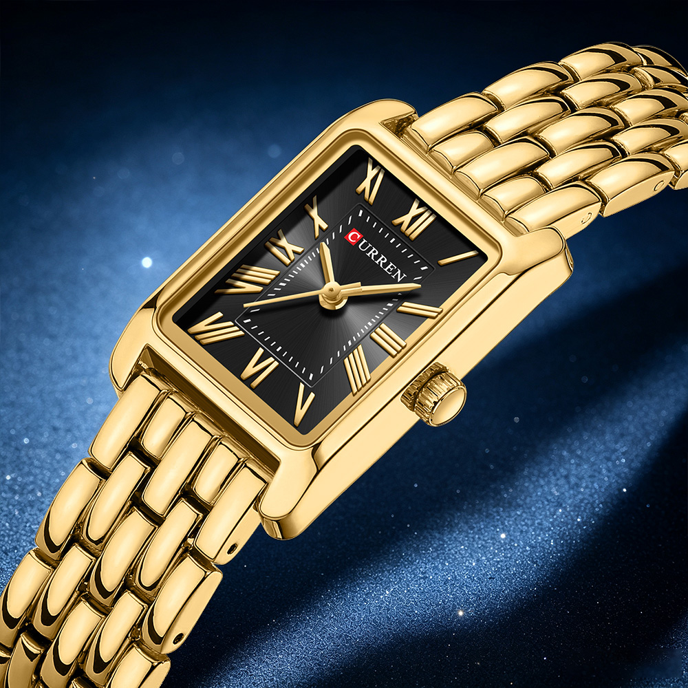 Luxury Watch Women - CURREN Luxus Damen Mode Quarzuhr Einfache
