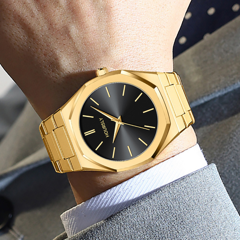 Luxury Watch Top 10 - Edelstahl Band Männer Handgelenk Uhren Für