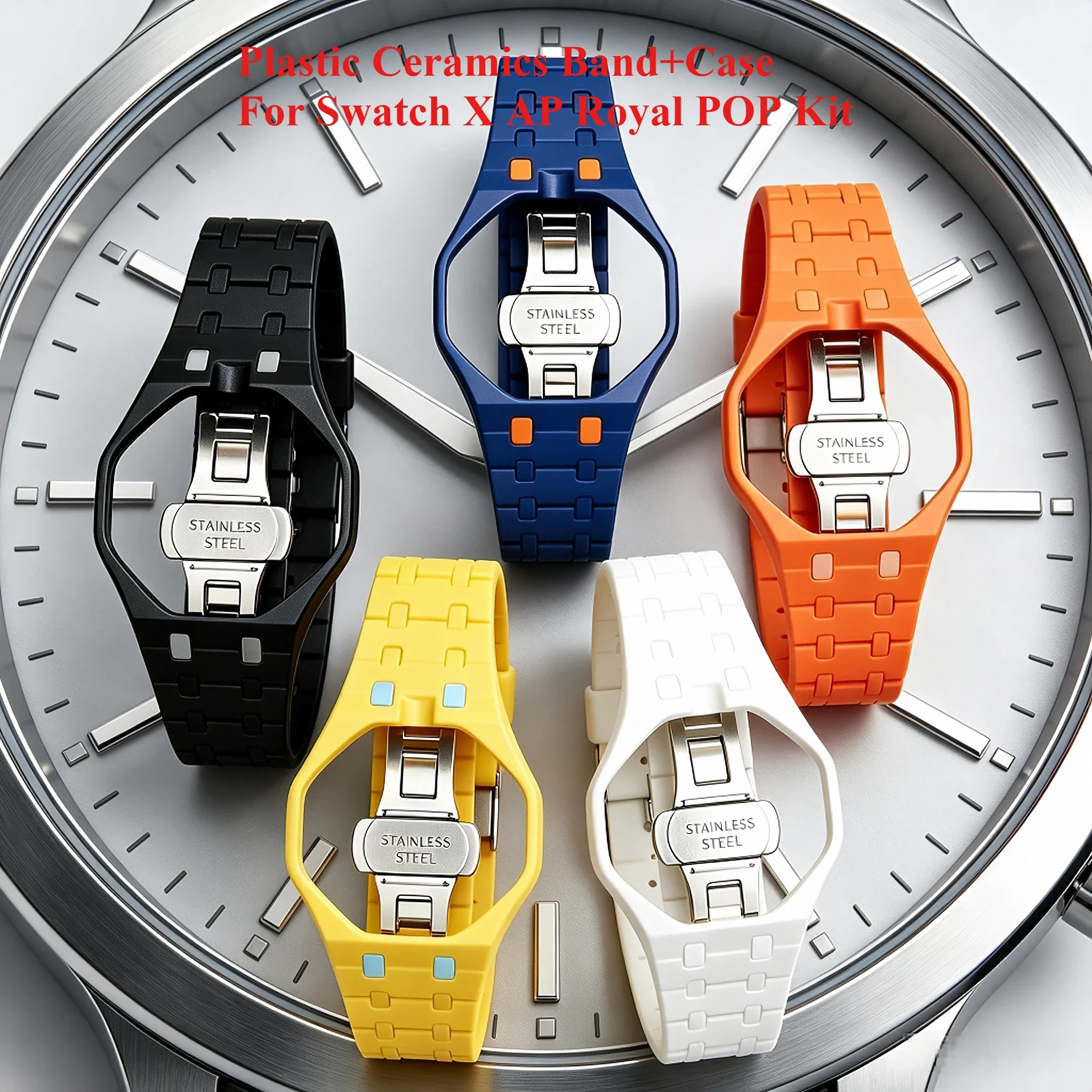 Luxury Watch Kit - Luxus-Modifikationskit für Swatch X AP Royal