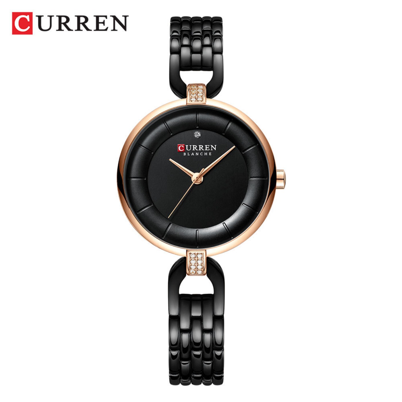 Luxury Watch Women - Damenuhr CURREN, Luxusmarke, modisch, lässig, Damen-Quarz-Armbanduhr,