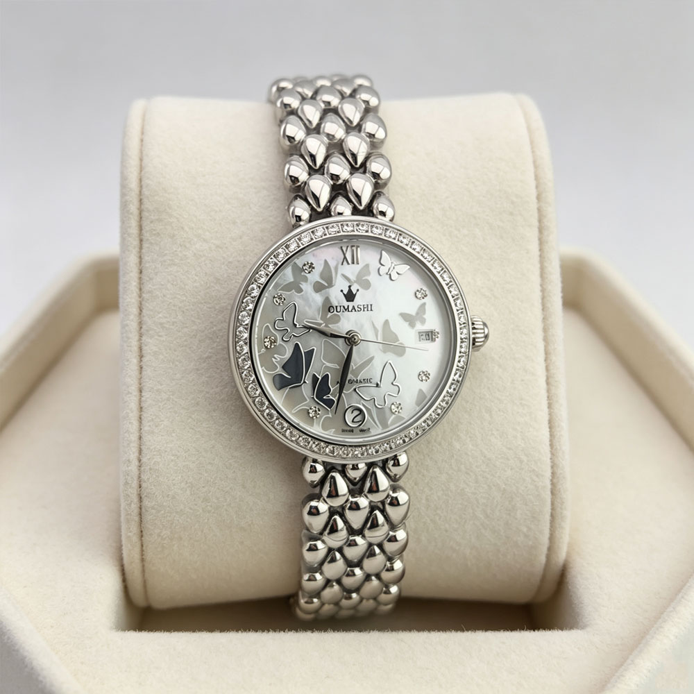 Luxury Watch Women - Luxuriöse Damenuhr mit Miyota 8215 Automatikwerk,
