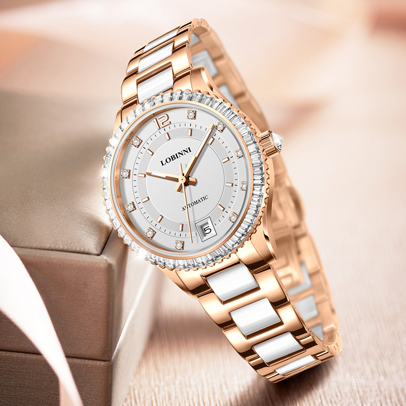 Luxury Watch In Japan - Schweiz LOBINNI Damen Luxusuhr Japan MIYOTA