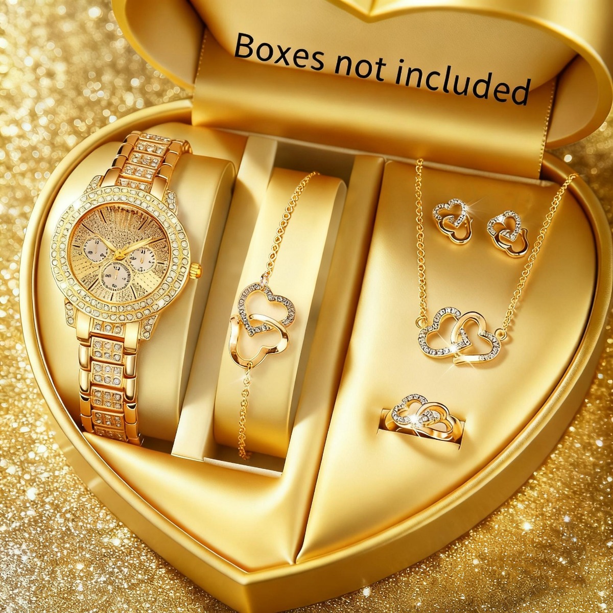6PCS Luxus Strass Frauen Uhr S – Luxury Watch Kit Bewertung und Preis