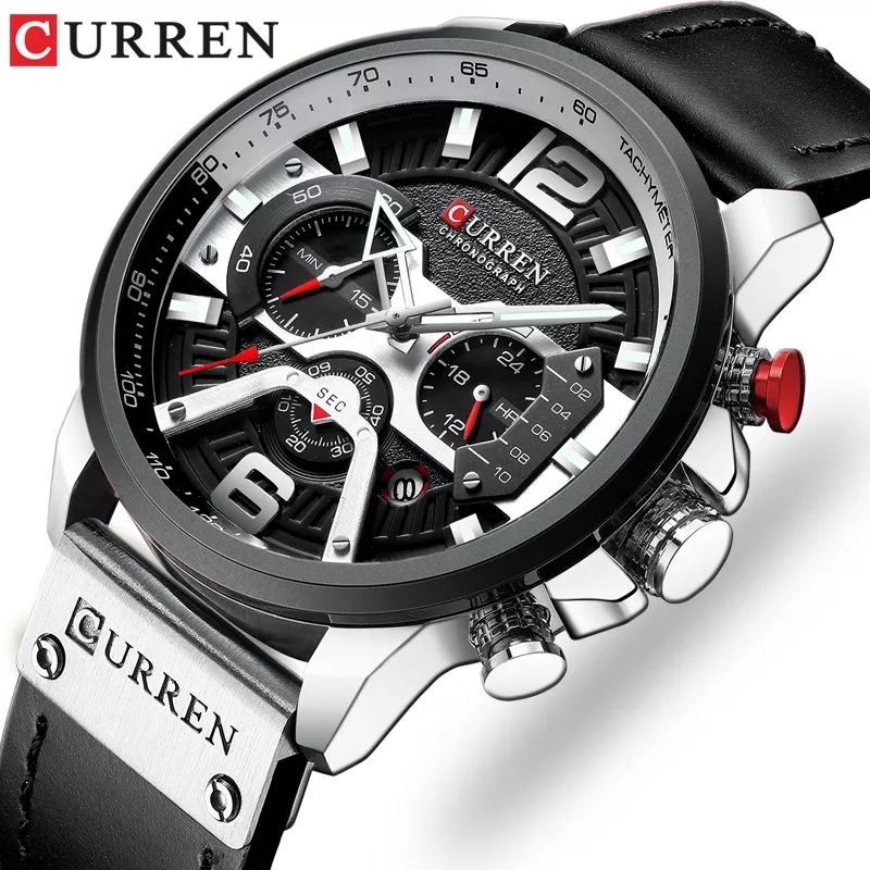 CURREN Marke Neue Mode Datum Q – Luxury Watch Apple Bewertung und Preis