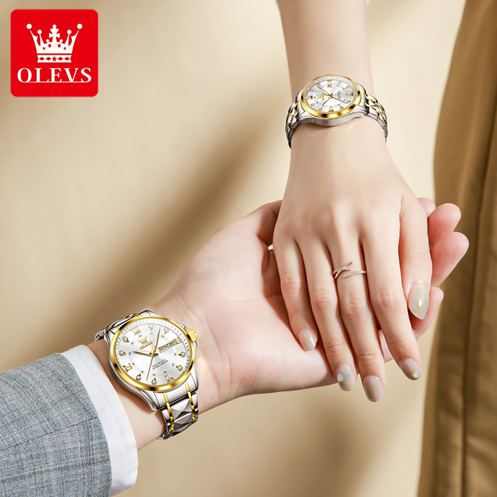 OLEVS 2906 Paar Uhr Original R – Luxury Watch Wallpaper Bewertung und Preis