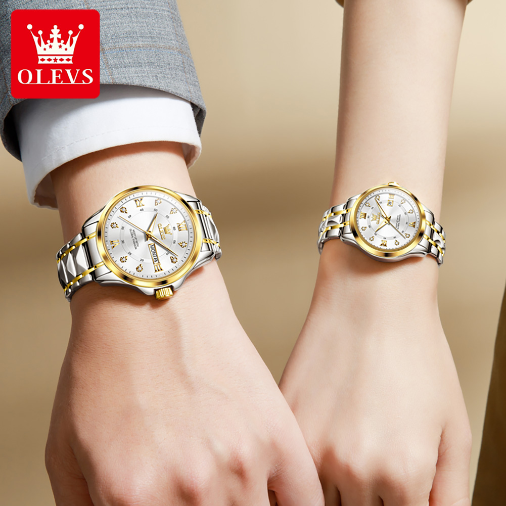 OLEVS 2906 Paar Uhr Original R – Luxury Watch Wallpaper Bewertung und Preis