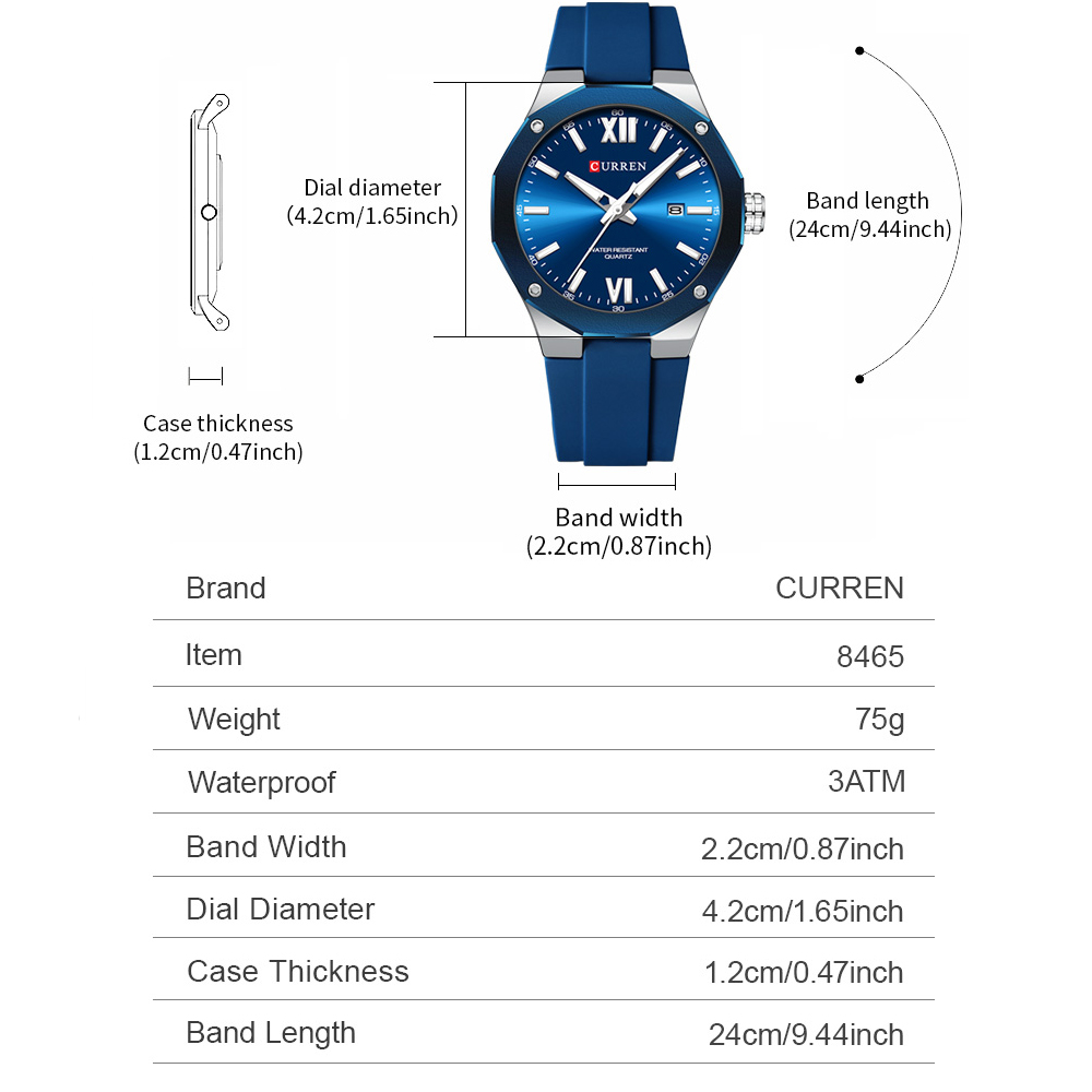 CURREN Einfache Luxus-Herrenuh – Luxury Watch Apple Bewertung und Preis