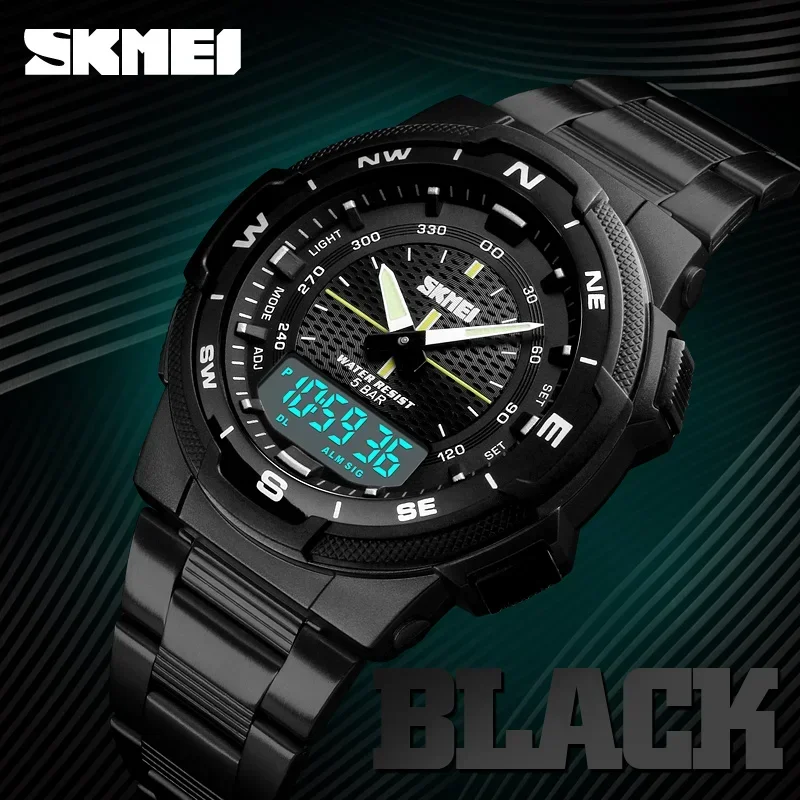 SKMEI 1370 Luxus Voller Stahl  – Luxury Watch Zone Bewertung und Preis