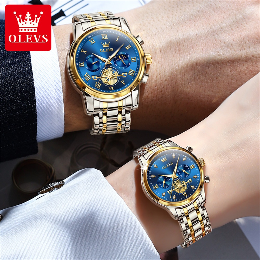 OLEVS Quarz-Paaruhr, Luxusmark – Luxury Watch Zone Bewertung und Preis