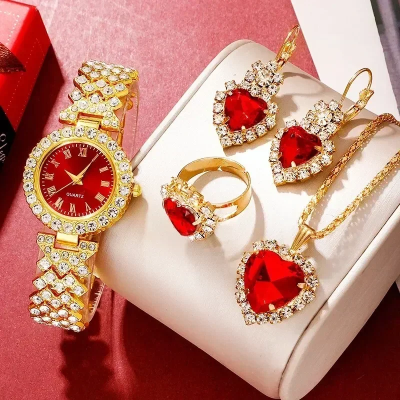 Goldene Luxus-Uhr Damen Ring H – Luxury Watch Kit Bewertung und Preis