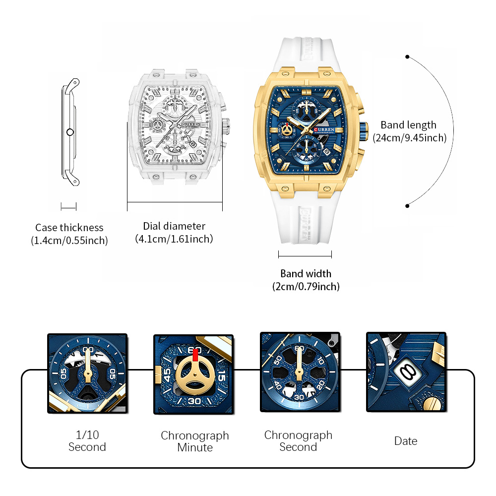 CURREN Luxus-Vintage-Uhr für H – Luxury Watch Vintage Bewertung und Preis