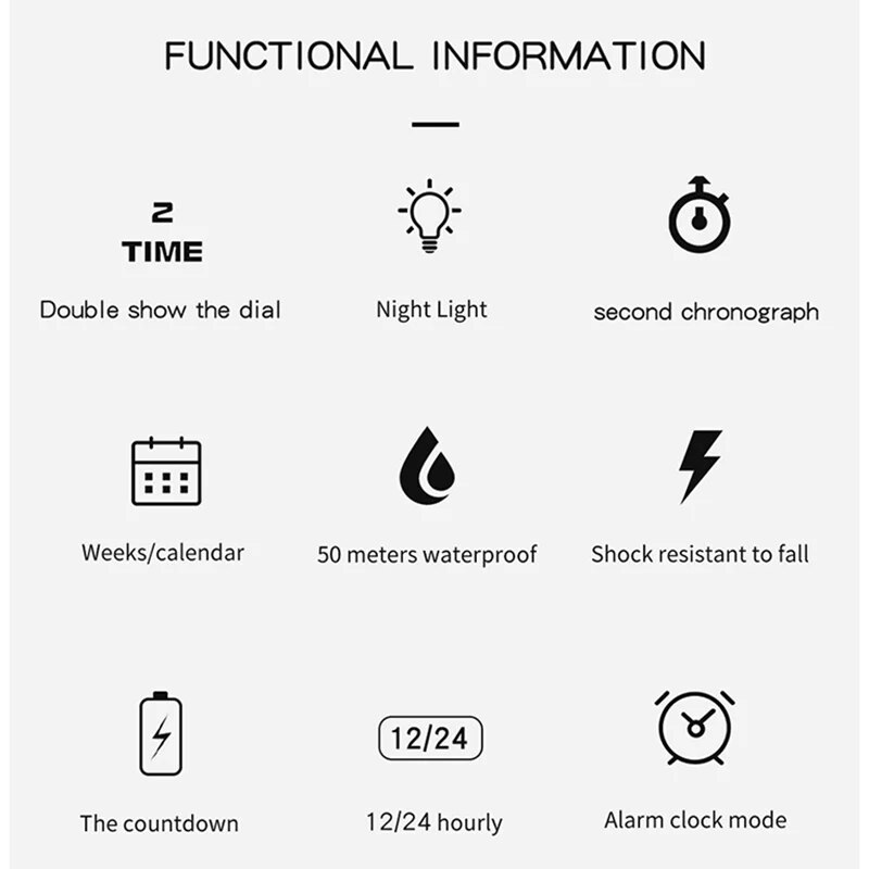 SANDA Marke G Stil LED Digital – Lux Watch Bewertung und Preis