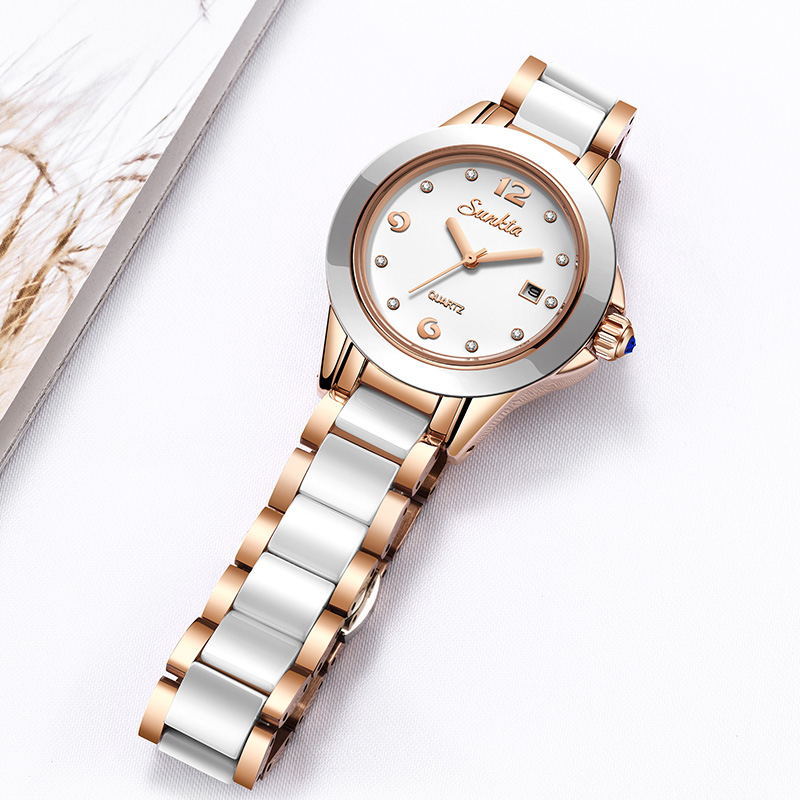 Sunkta Mode Lässig Quarz Frau  – Luxury Watch Women Bewertung und Preis