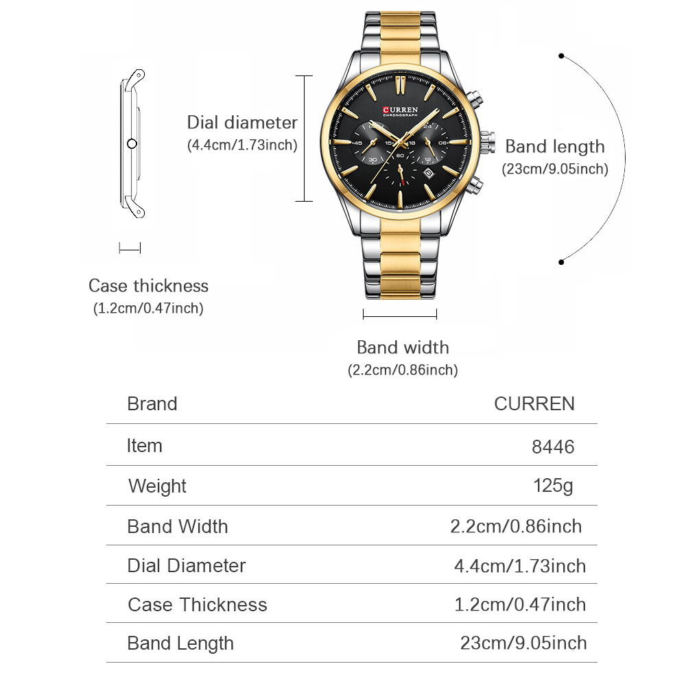 CURREN Casual Quarz Chrono Spo – Luxury Watch Kit Bewertung und Preis
