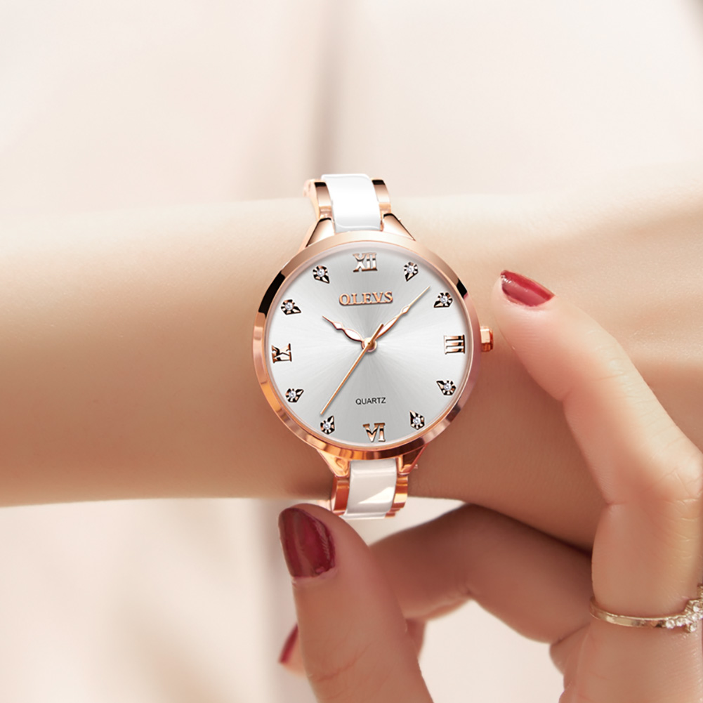 Olevs Keramik Kleid Frauen Uhr – Luxury Watch In Japan Bewertung und Preis