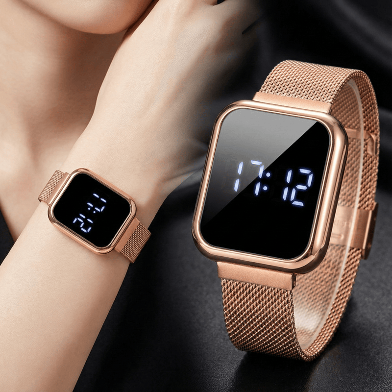 Mode Rechteck Digitale Uhren f – Luxury Watch Wallpaper Bewertung und Preis