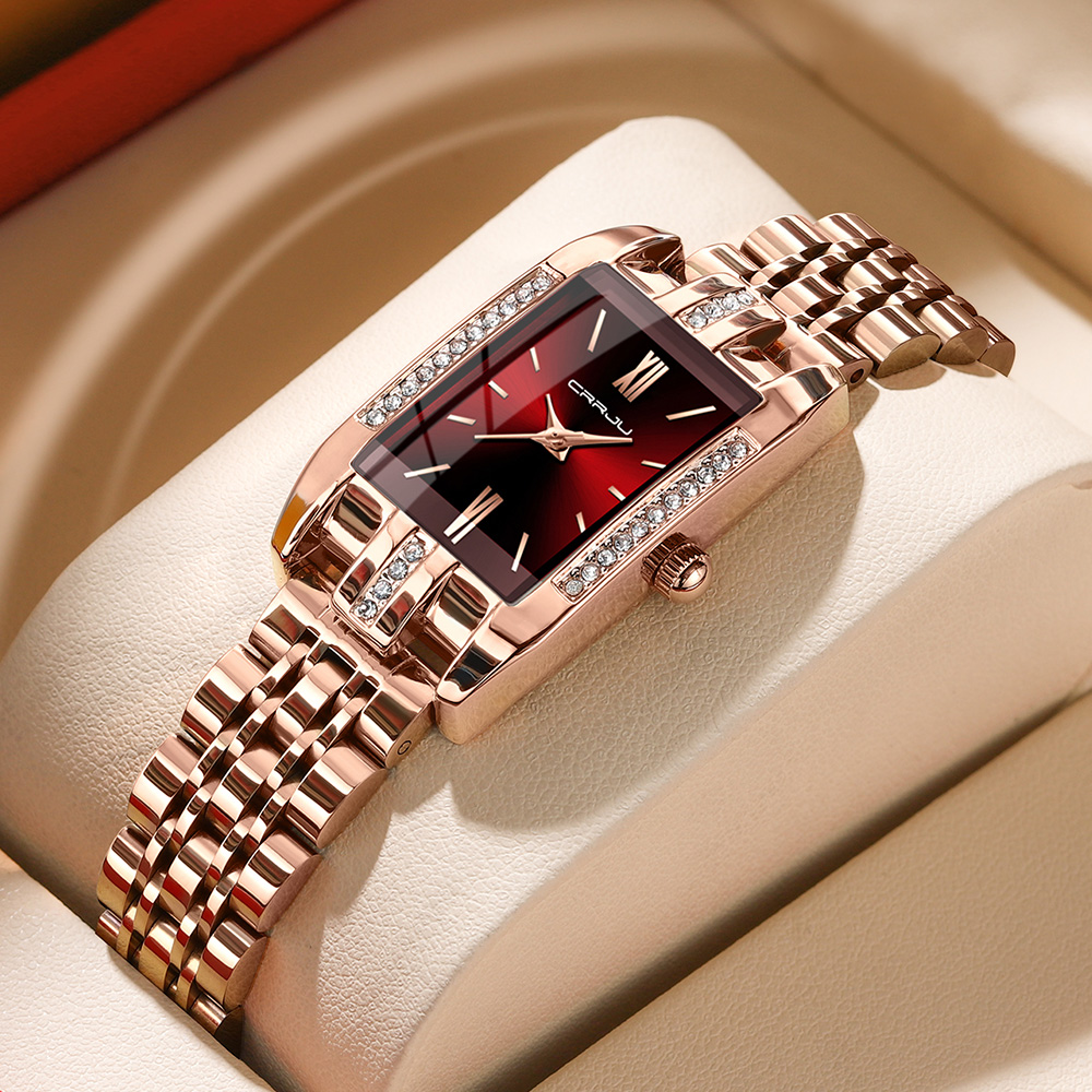 CRRJU Luxus Quadratische Uhr f – Lux Watch Bewertung und Preis