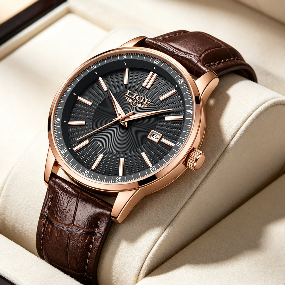 LIGE Top-Marke Luxus-Herrenuhr – Luxury Watch Top 10 Bewertung und Preis